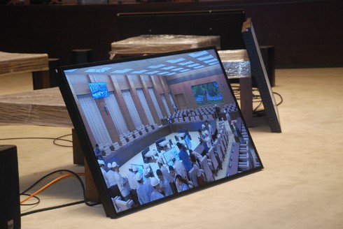 Bên trong tòa Nhà Quốc hội mới trước ngày khánh thành - ảnh 7