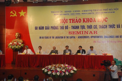 GS Vũ Khiêu trải lòng nhân dịp 60 năm giải phóng thủ đô - ảnh 1