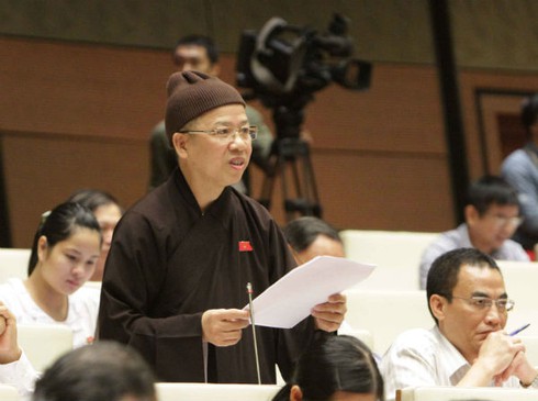 Đại biểu Thích Thanh Quyết: