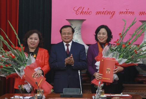 Chuẩn y 2 nữ Phó Bí thư Thành ủy Hà Nội - ảnh 1