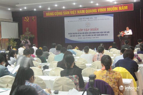 Bộ TT&TT tập huấn tuyên truyền Đại hội đồng IPU-132 - ảnh 1