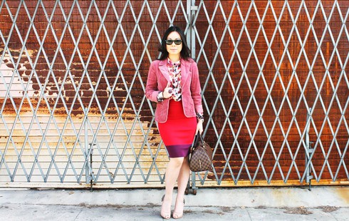 7 cách diện váy bút chì - ảnh 5