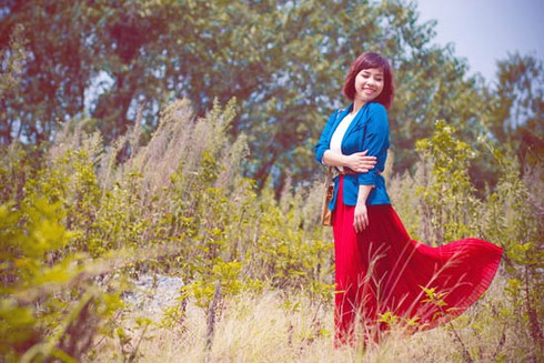 Chọn trang phục dịu dàng cho tiết thu Hà Nội - ảnh 3