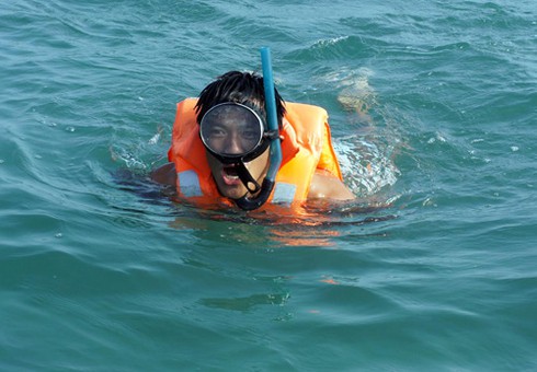 ĐT Việt Nam hào hứng lặn biển ngắm san hô