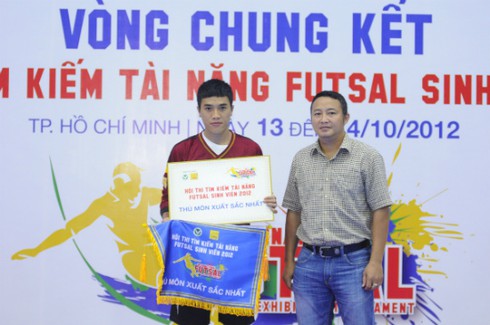 Kết thúc VCK tìm kiếm tài năng Futsal sinh viên 2012