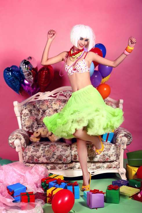 Vietnam's Next Top Model quyến rũ với trang phục nội y