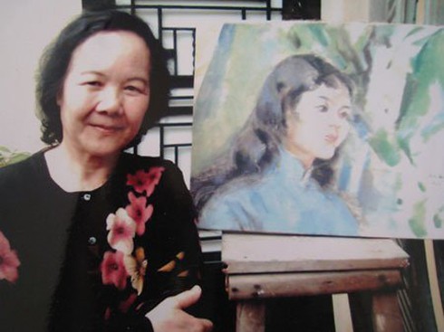 Dù đã ngoài 70 tuổi, NSƯT Đức Lưu vẫn còn giữ được nét đẹp đằm thắm của người con gái xứ Đoài