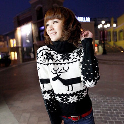 Áo len họa tiết cho mùa Noel ấm áp - ảnh 9