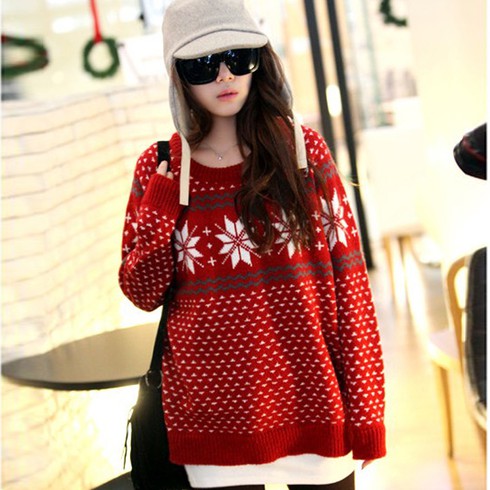 Áo len họa tiết cho mùa Noel ấm áp - ảnh 17