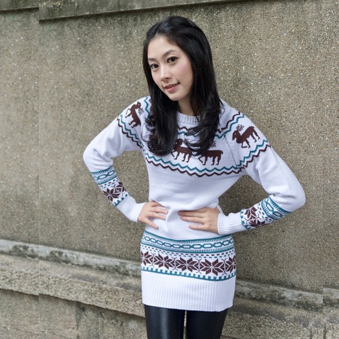 Áo len họa tiết cho mùa Noel ấm áp - ảnh 18