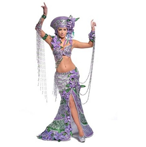Hé lộ trang phục dân tộc của người đẹp Hoa hậu Hoàn vũ - ảnh 3