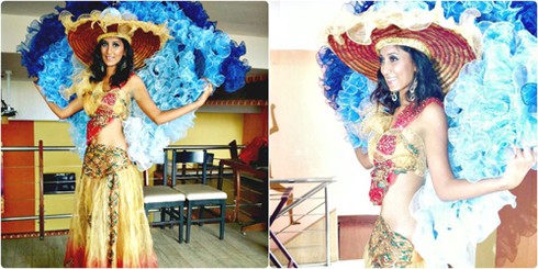 Hé lộ trang phục dân tộc của người đẹp Hoa hậu Hoàn vũ - ảnh 6