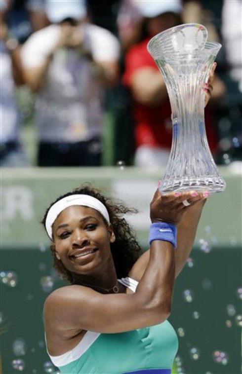 Serena Williams ngược dòng lên ngôi ở Miami Masters - ảnh 2
