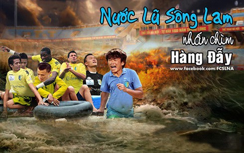 Ảnh chế vui nhộn về 'đại chiến' SLNA - Hà Nội T&T - ảnh 13