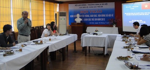 Vận động xã hội về bảo vệ chăm sóc trẻ em - ảnh 3