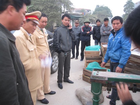 Chủ hàng thách thức CSGT - ảnh 3