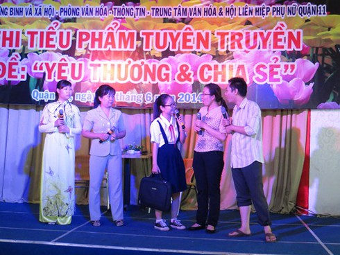 Thi tiểu phẩm về bình đẳng giới - ảnh 1