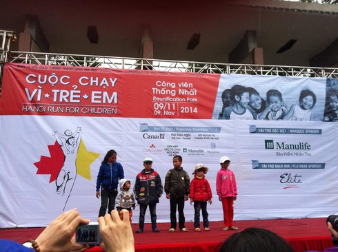 “Chạy vì trẻ em 2014”- vì một tấm lòng nhân ái…. - ảnh 1