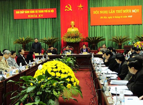 Hà Nội thí điểm lấy phiếu tín nhiệm lãnh đạo chủ chốt - ảnh 1