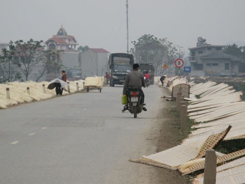 Cận cảnh miến bẩn