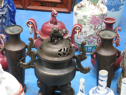 Chợ đồ cổ “độc nhất vô nhị” ở Hà Thành - ảnh 17