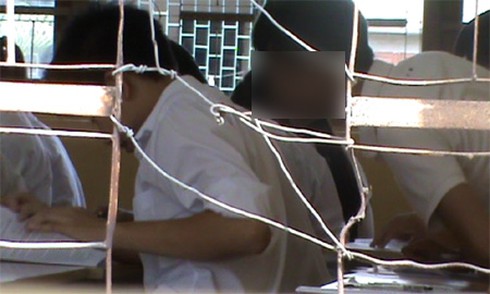 Vụ tiêu cực thi tốt nghiệp 2013: Kỷ luật cảnh cáo 4 giám thị - ảnh 1