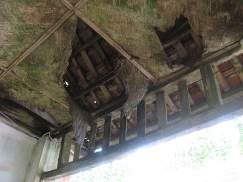 Hà Nội: Lội nước mưa trong phòng làm việc - ảnh 2