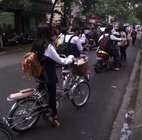 Học sinh trường Chu Văn An