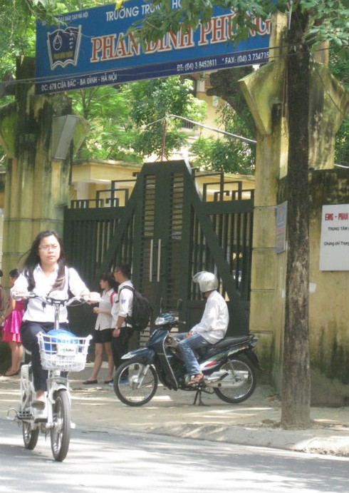 Học sinh trường Chu Văn An