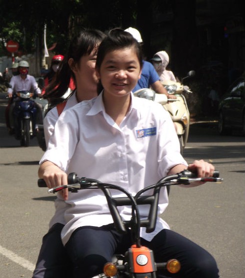 Học sinh trường Chu Văn An