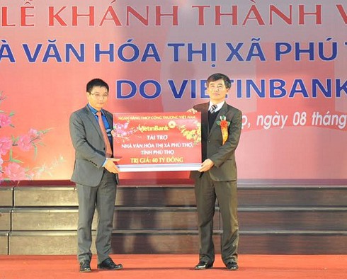 VietinBank xây dựng Nhà văn hóa 40 tỷ đồng ở thị xã Phú Thọ - ảnh 2