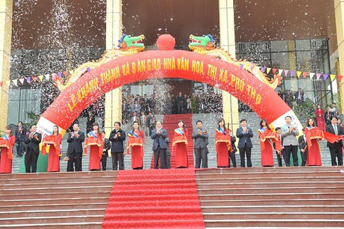 VietinBank xây dựng Nhà văn hóa 40 tỷ đồng ở thị xã Phú Thọ - ảnh 1