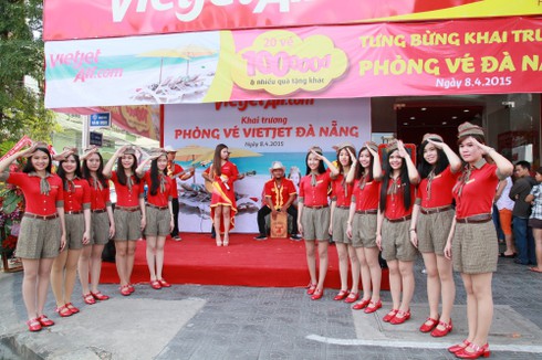 Vietjet khai trương phòng vé lớn nhất khu vực miền Trung và Tây nguyên - ảnh 8