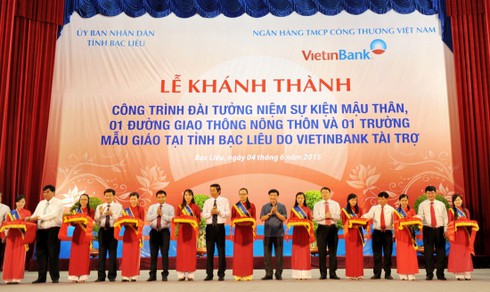 VietinBank tài trợ 40 tỷ đồng cho tỉnh Bạc Liêu - ảnh 1