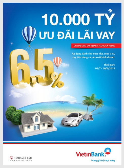VietinBank: 10.000 tỷ đồng ưu đãi lãi vay từ 6,5%/năm - ảnh 1