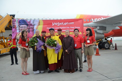Vietjet đồng hành cùng Tăng đoàn Phật giáo - ảnh 1