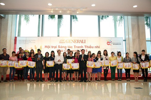 Hội trại sáng tác Tranh thiếu nhi – Giải Generali 2015 - ảnh 1