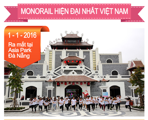 Monorail tại Asia Park và những cái nhất - ảnh 1