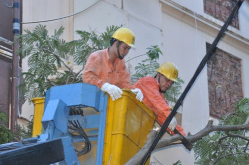 EVN HANOI thông báo về ảnh hưởng của cơn bão số 1 - ảnh 2