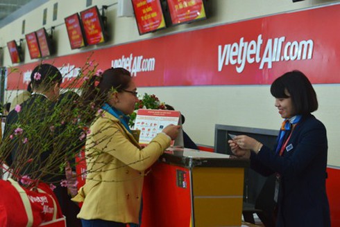 Vietjet vận chuyển mai, đào dịp tết Đinh Dậu 2017 - ảnh 1