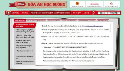 Hà Nội: Triển khai thực đơn chuẩn cho học sinh tiểu học bán trú - ảnh 2