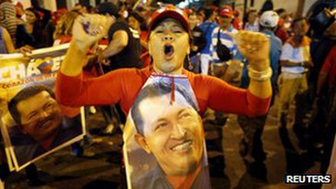 Hugo Chavez tái đắc cử Tổng thống Venezuela - ảnh 1