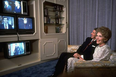 Khoảnh khắc mừng chiến thắng của các tổng thống Mỹ - ảnh 10