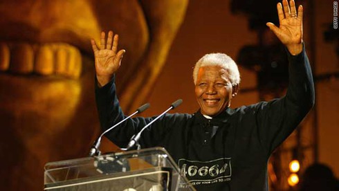Cuộc đời vĩ đại của Nelson Mandela qua ảnh - ảnh 15