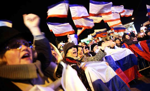 Hơn 90% người Nga ủng hộ sáp nhập Crimea - ảnh 1