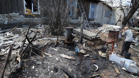 Ukraine: Donetsk - thành phố ma sau các cuộc giao tranh - ảnh 1