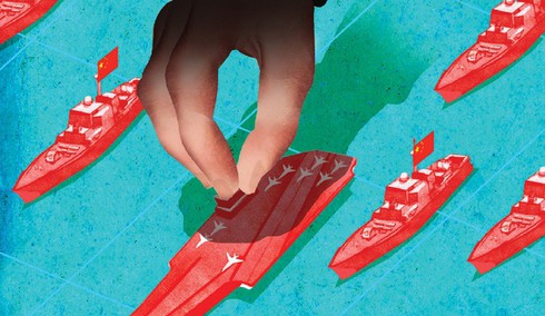 Báo Mỹ: Trung Quốc đang chơi trò nguy hiểm ở Biển Đông - ảnh 1