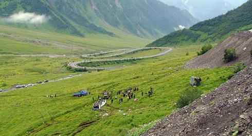 Khu vực ly khai của Georgia nôn nóng sáp nhập Nga - ảnh 1