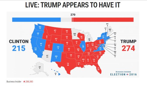 Kết quả bầu cử tổng thống Mỹ: Nhà Trắng chào đón Donald Trump - ảnh 2