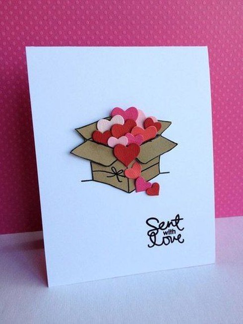 Những mẫu thiệp Valentine 3D ngọt ngào, cực dễ làm - ảnh 9